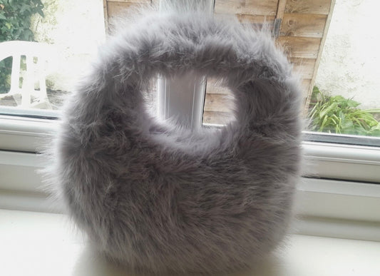 Plush Handbag Faux Fur