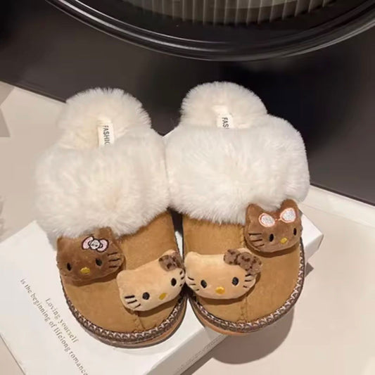 Hello Kitty Fluffy slippers